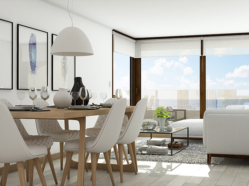Eco Miramar estar comedor