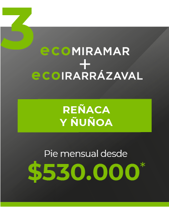 Eco Miramar + Eco Irarrázabal